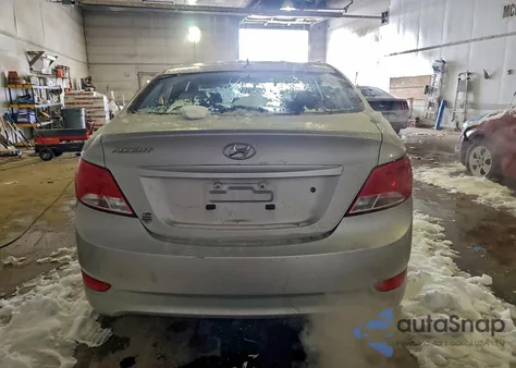 2015 Hyundai Accent Gls z USA, uszkodzony, nr VIN KMHCT4AE7FU891505